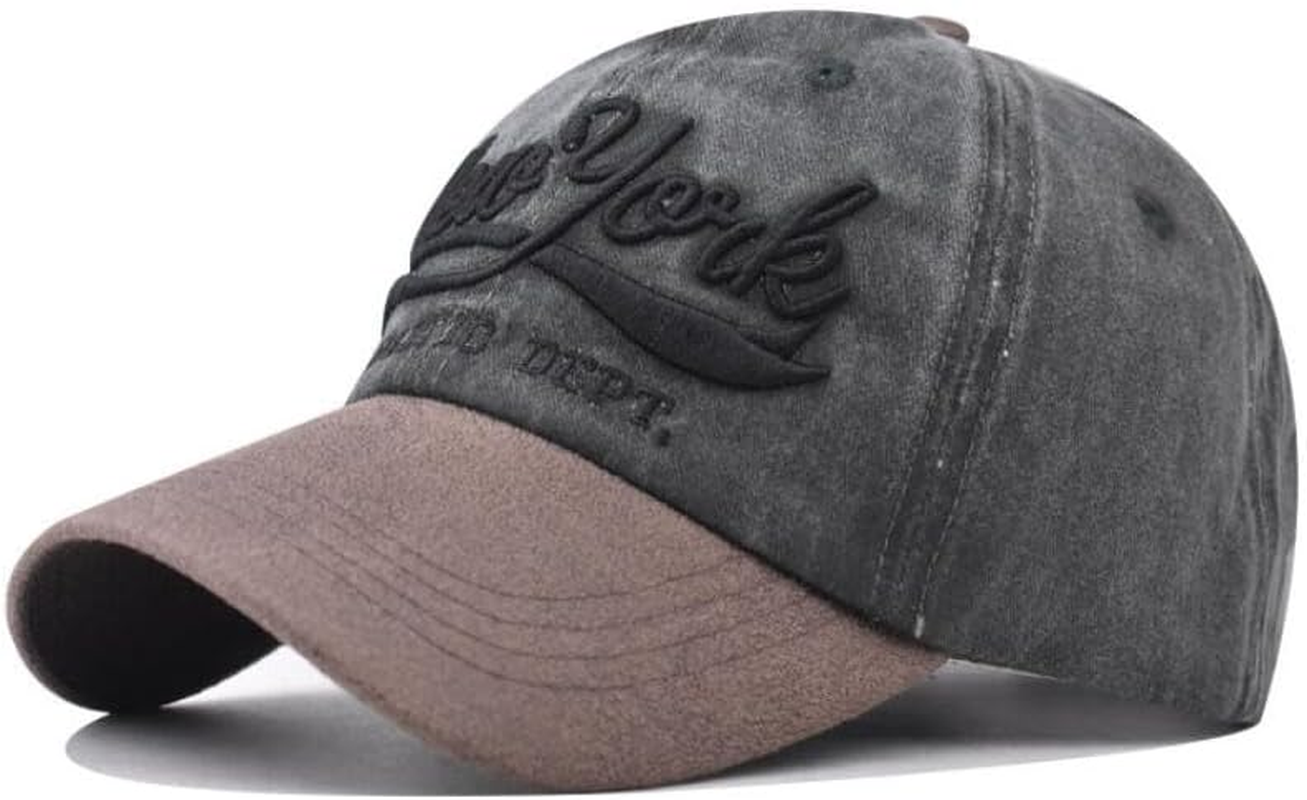 Xibeitrade Vintage New York NY Baseball Cap Men Women Cotton Trucker Dad Hat Adjustable Sports Outdoor Caps image number 5