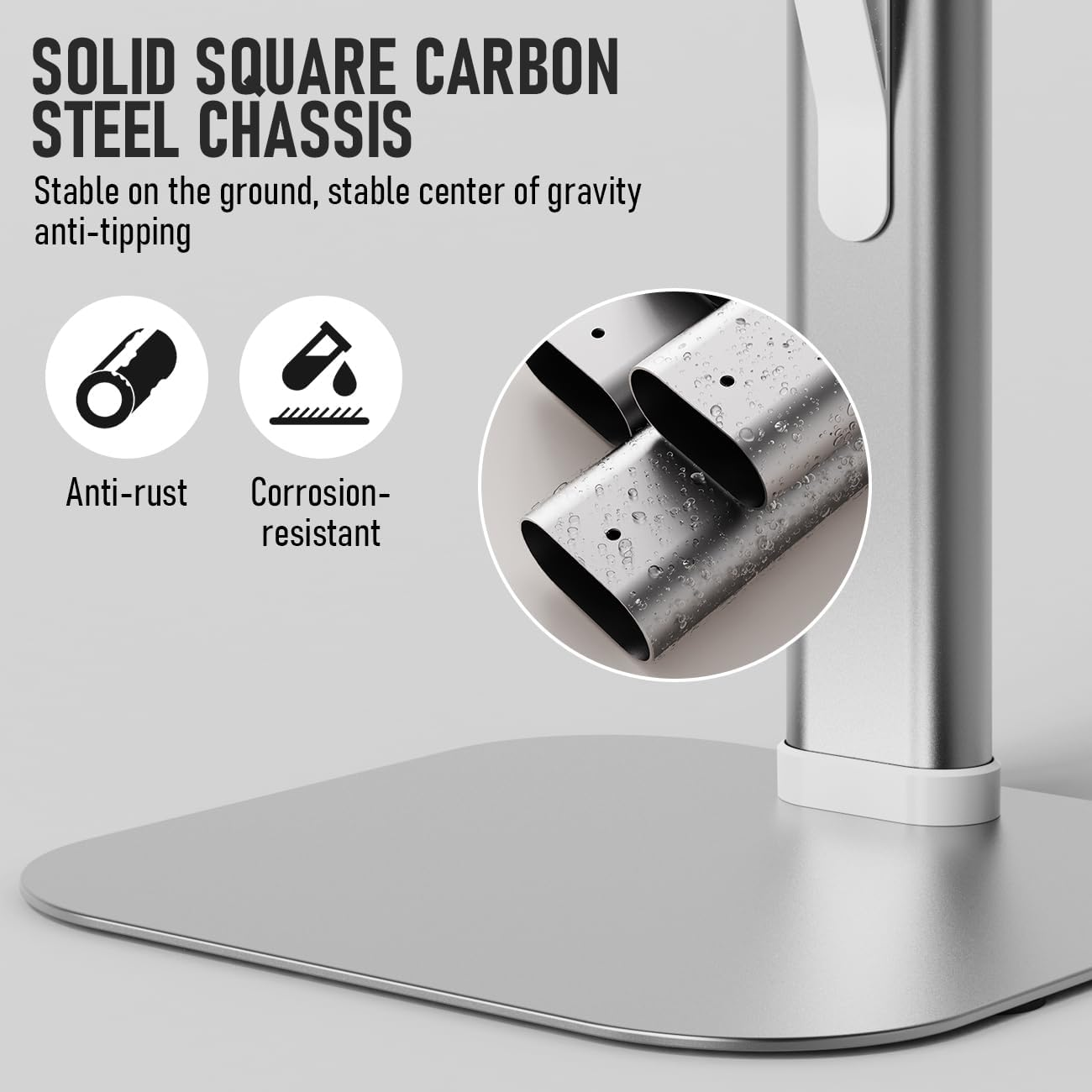 Alpen Vacuum Stand for Dyson G5, Stand-Storage-Holder-Station-Docking, Compatible with Dyson G5 V6 V7 V8 V10 V11 V12 V15 Vacuum Cleaners, with 6-10 Accessories Storage Space image number 4