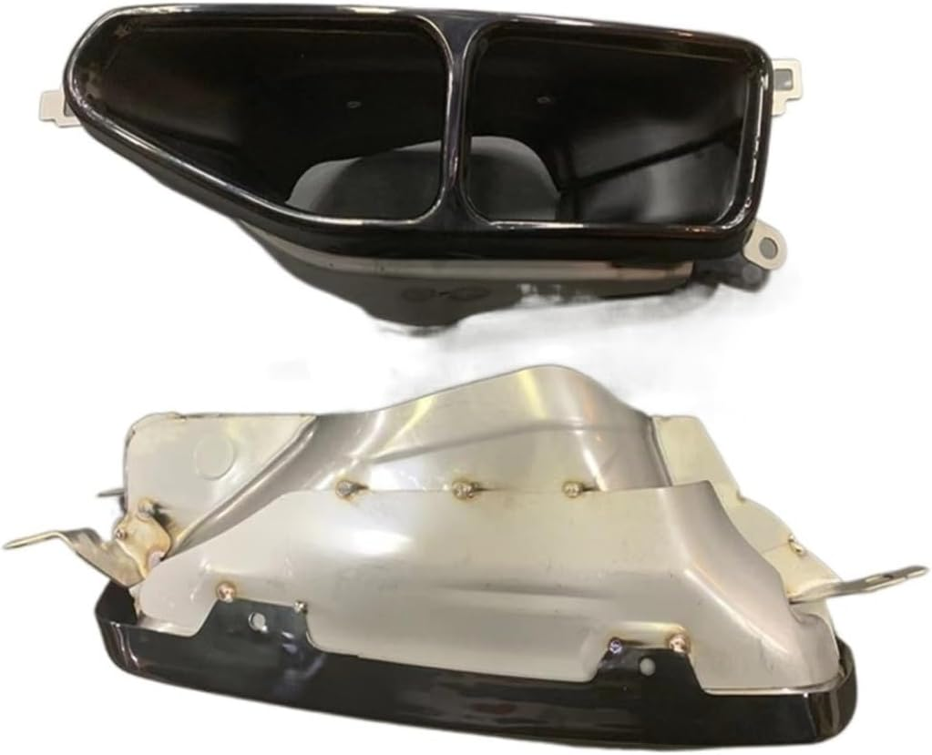 Muffler Car Rear Exhaust Pipe Muffler Tips Air Vent Outlet Duct Tailpipe Compatible with BMW 7 Series 2019-2020 X5 X6 740I G11 G12 image number 4