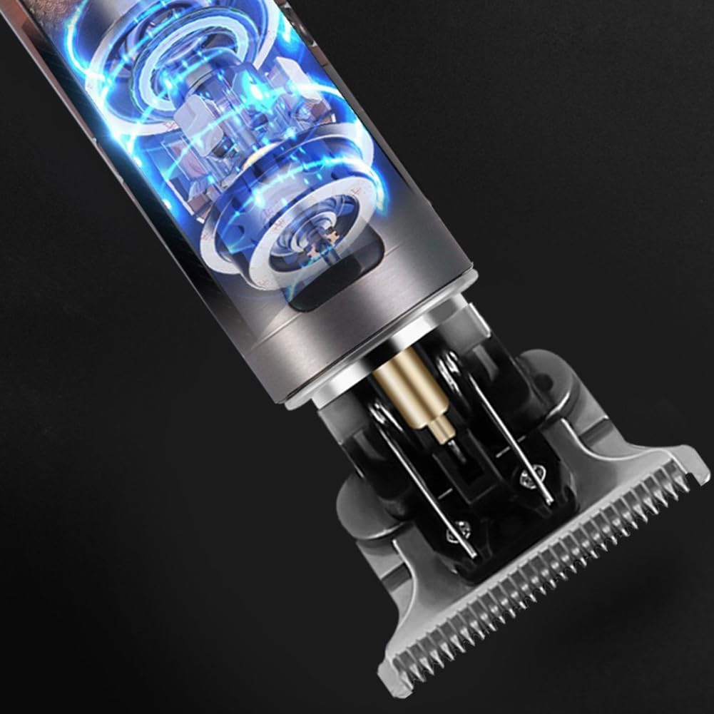 Doukesh Professional Hair Trimmer Set, Men'S Hair Trimmer with Guide Combs, Beard Trimmer, T-Shaped Trimmer, Rechargeable, Gold image number 1