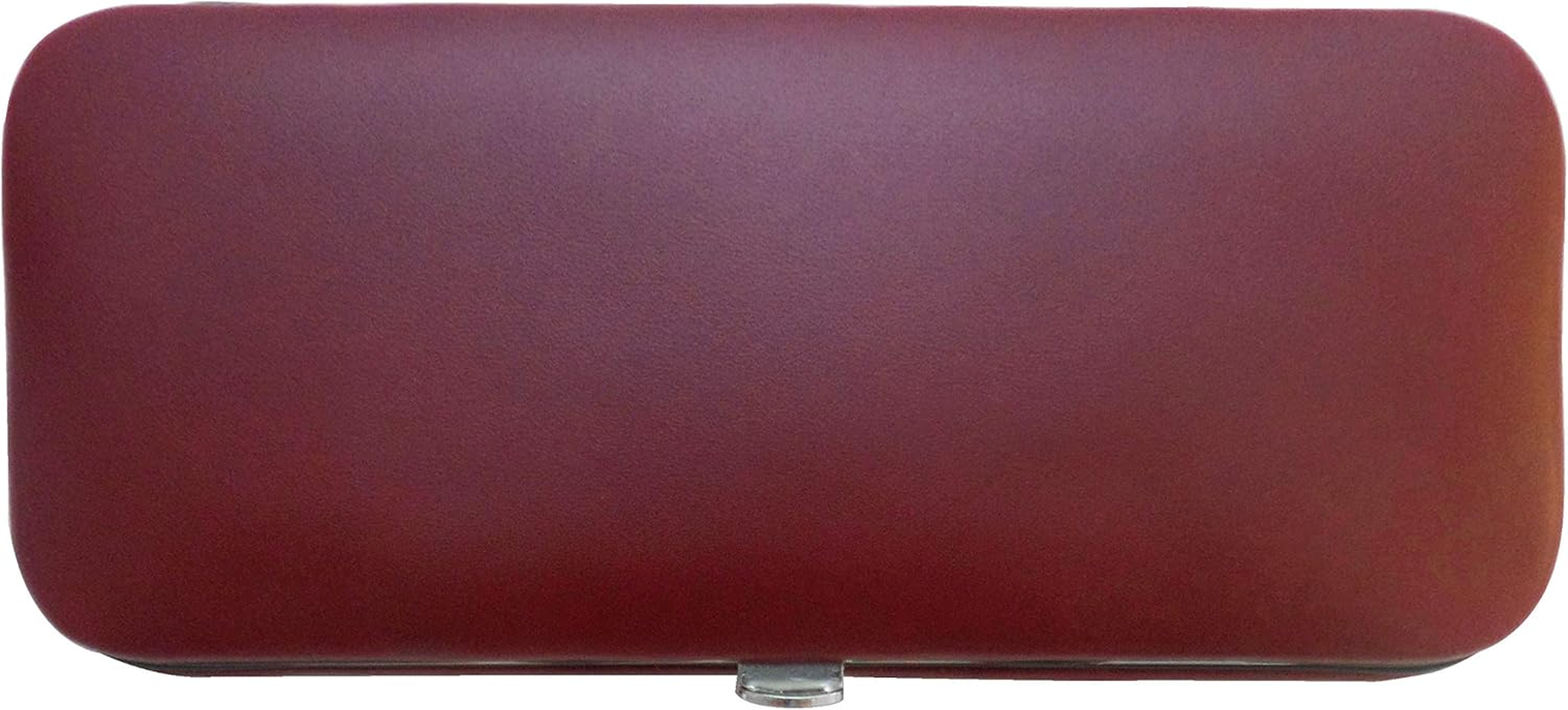 Tenartis 326 5-Piece Manicure Case Genuine Leather Bordeaux Nappa - Black Nappa image number 4