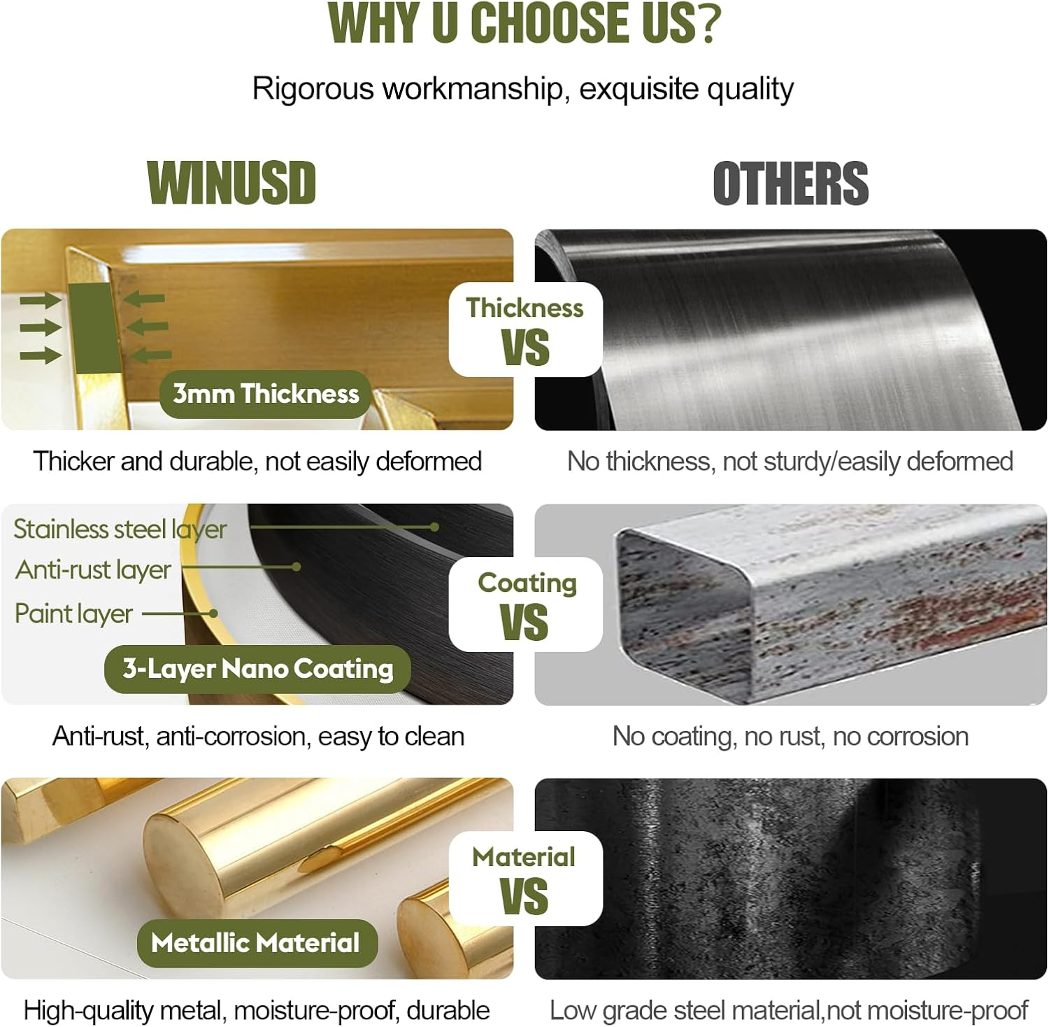 WINUSD 12In Fibonacci Spiral Gold Metal Wall Art, Math Art Fibonacci Spiral Metal Wall Art Decor, Geometric Wall Decoration for Living Room, Office, Outdoor, Indoor image number 6