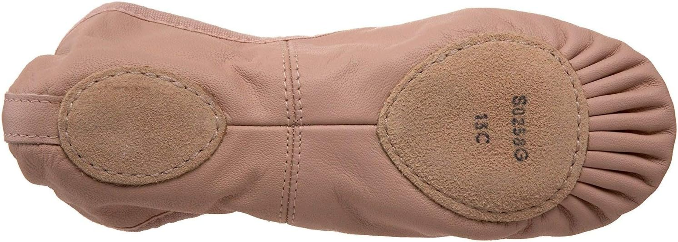 Bloch Girls Dance Girl'S Dansoft Ii Leather Split Sole Ballet Shoe/Slipper image number 1