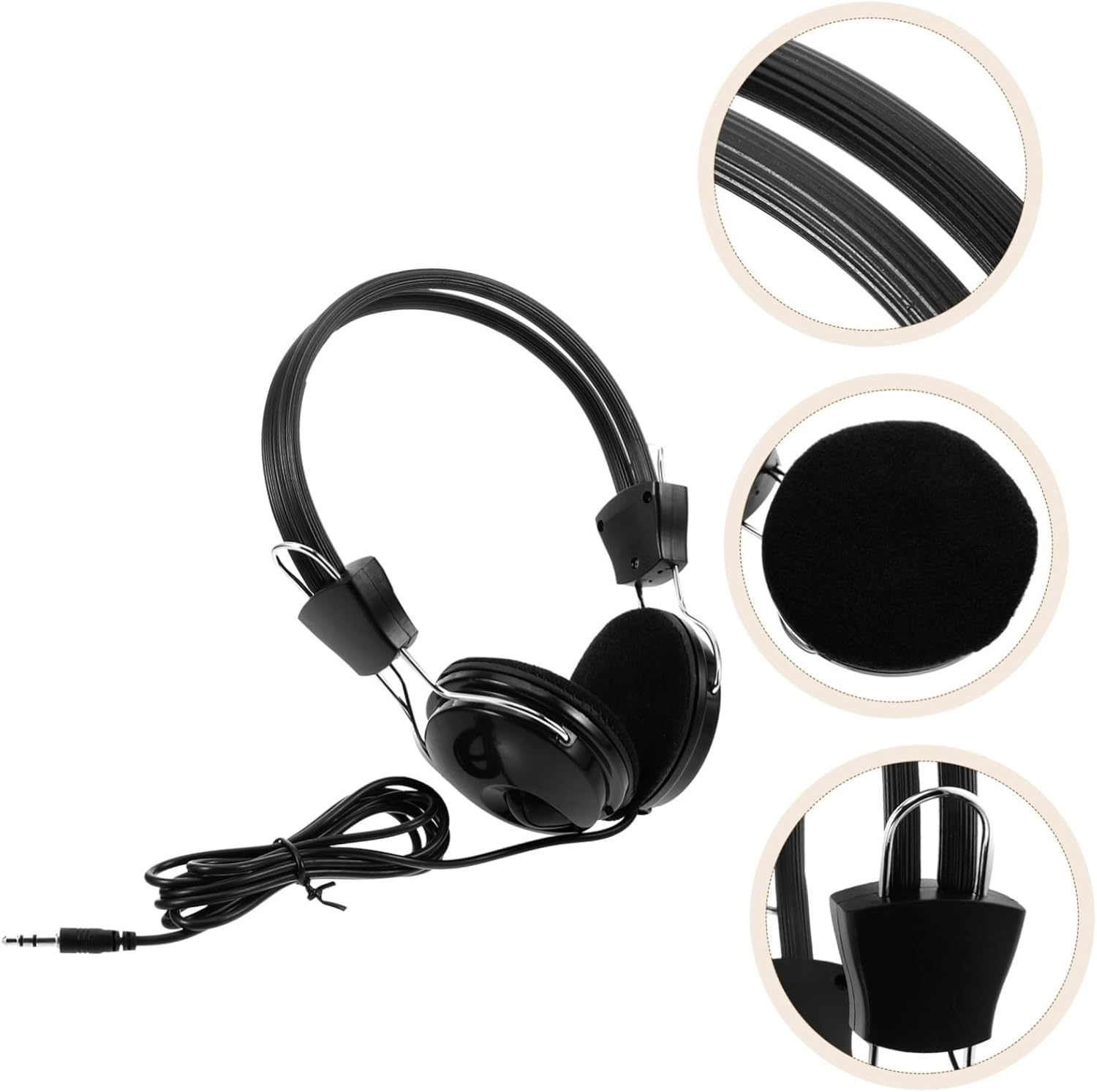 LALAFINA Metal Detector Headphone and Metal Finder Accessory for Gold Search Adjustable Portable Detecting Headset Compatible with Treasure-Hunting Devices High Precision Audio for Outdoor image number 4