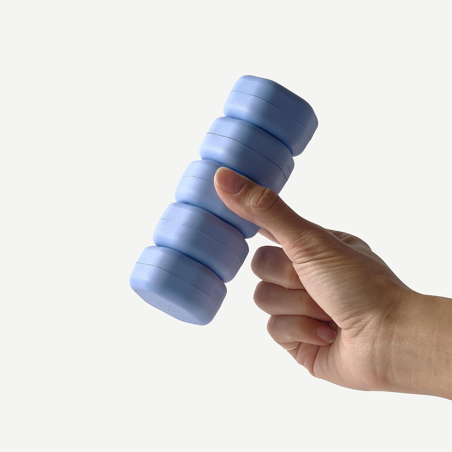 Cadence Travel Containers - Basic Skincare Set - Magnetic Travel Capsules - for Facial Cleanser, Moisturizer, Sunscreen - 3 Small Capsules (0.56Oz) with Cleanser, Moisturizer & Sun-Icon Labels - Petal image number 5