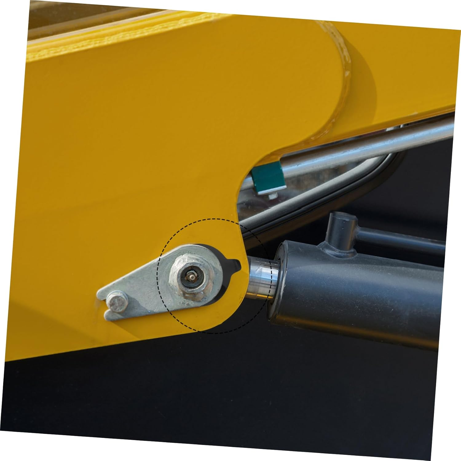 2Pcs Excavator Pin Gasket Heavy-Duty round Rubber Washer Spacer Kit for Machinery Digger Arm Joint Sealing image number 6