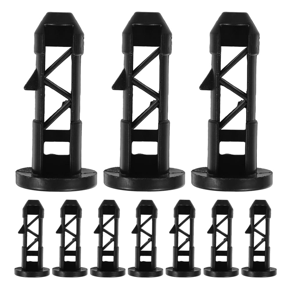 Zerodeko Wheelie Bin Lid Hinge Pins for 240L Trash Bins Plastic Garbage Can Lid Connecting Pins Easy Installation Replacement Parts for Outdoor Waste Bins image number 6