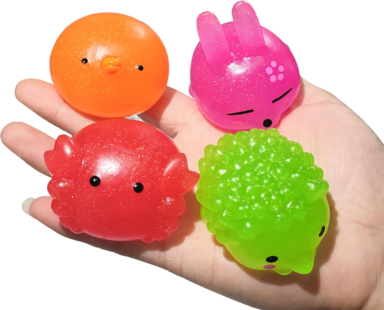 Ganjiang 8 Pack Mochi Squishy Toys image number 6