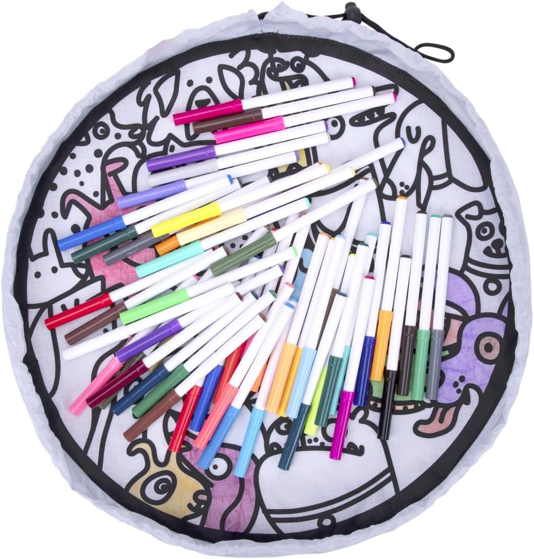 Tookyland 3 in 1 Play Travel Mat | Pet'S Party Theme, Interactive Play, Portable Fun image number 4