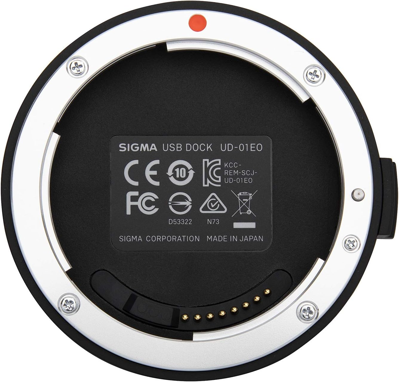 Sigma 878101 Compatible With/Replacement for Canon Mount, FD-11 USB Dock Lens, Black image number 1