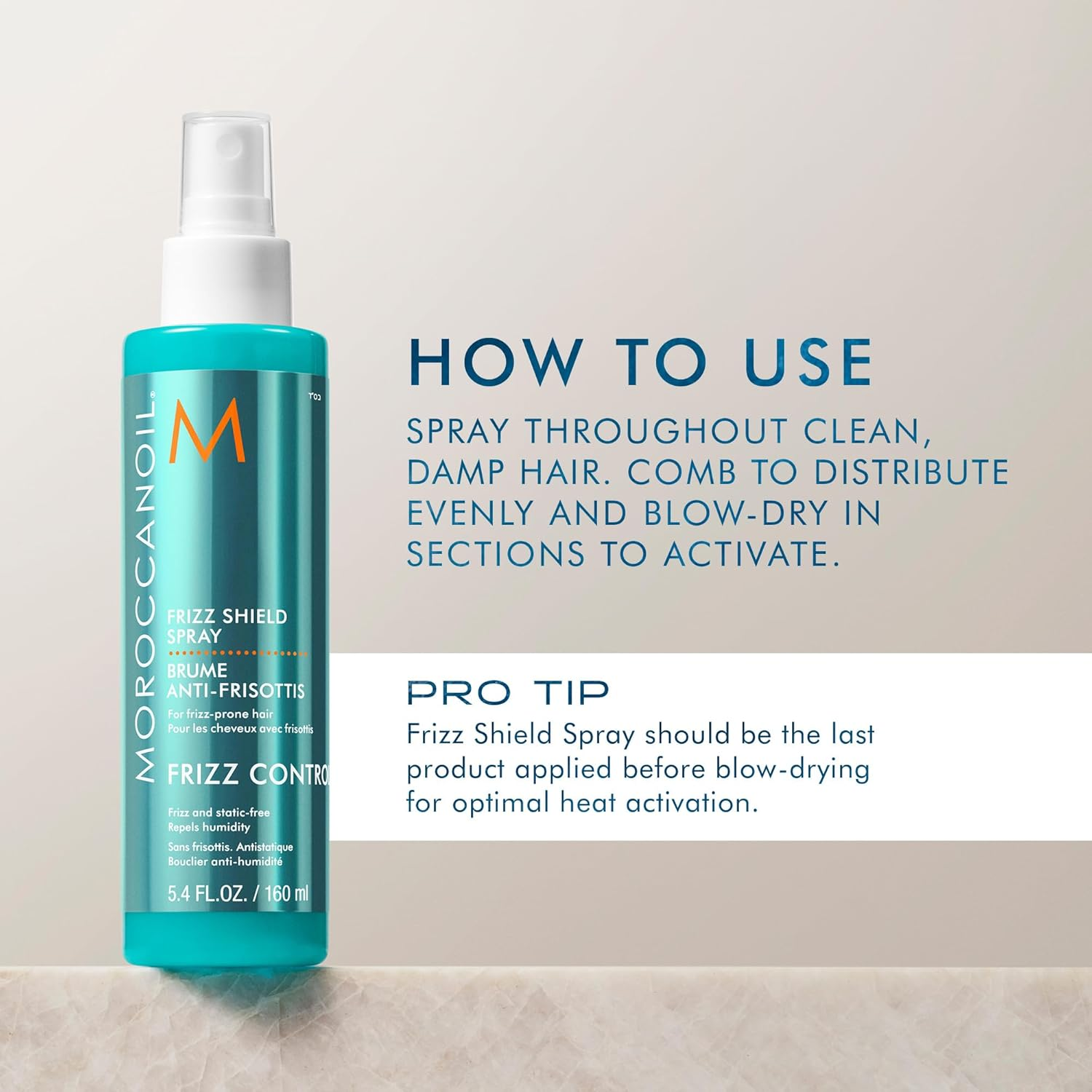 Moroccanoil Frizz Shield Spray 160Ml image number 2