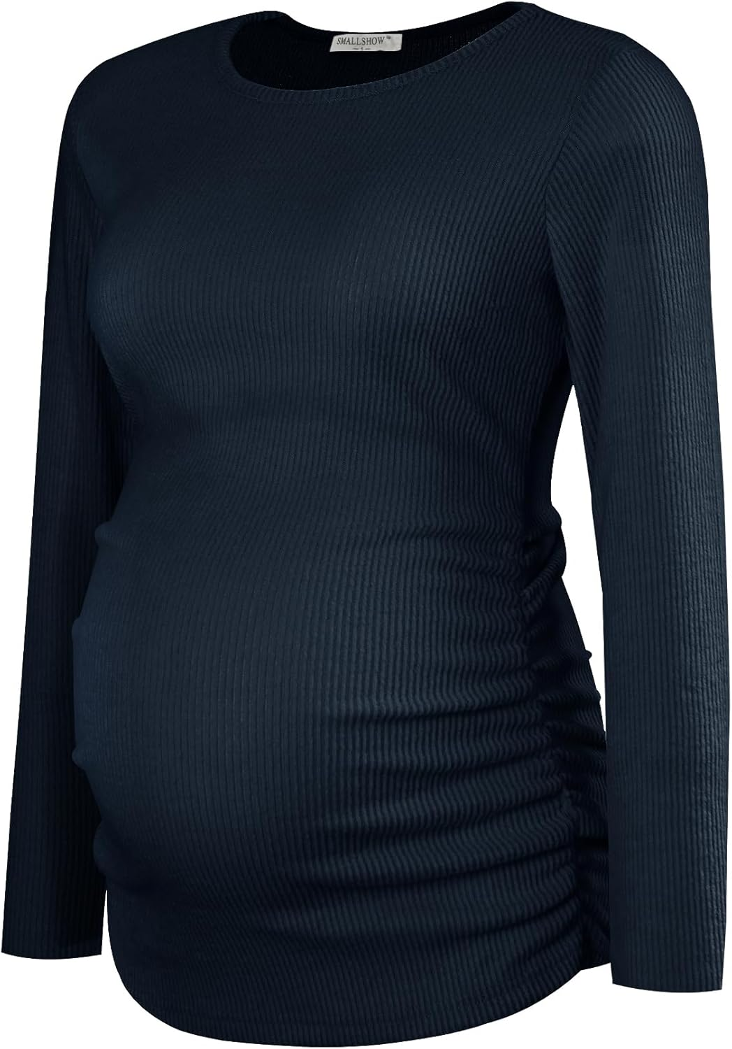 Smallshow Women'S Maternity Sweater Shirt Long Sleeve Pregnancy Top Clothes image number 4