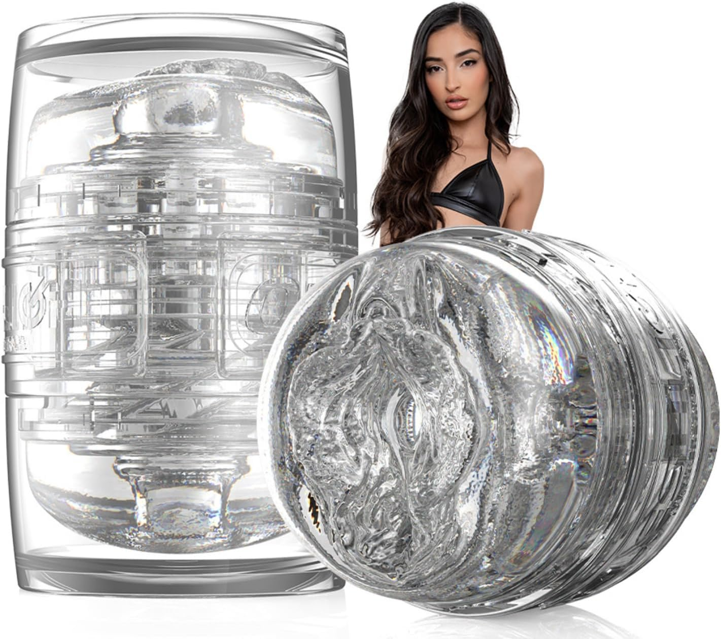 Fleshlight Girls | Emily Willis Quickshot | Clear Open-Ended Male Sex Toy image number 1