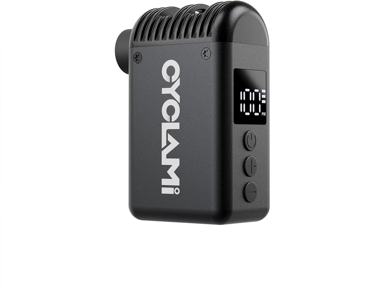 Electric Bike Pump, CYCLAMI Mini Bike Pump 100 PSI Electric Bicycle Air Pump with Digital Pressure Gauge Inflator Portable Air Compressor Presta/Schrader Valve image number 2