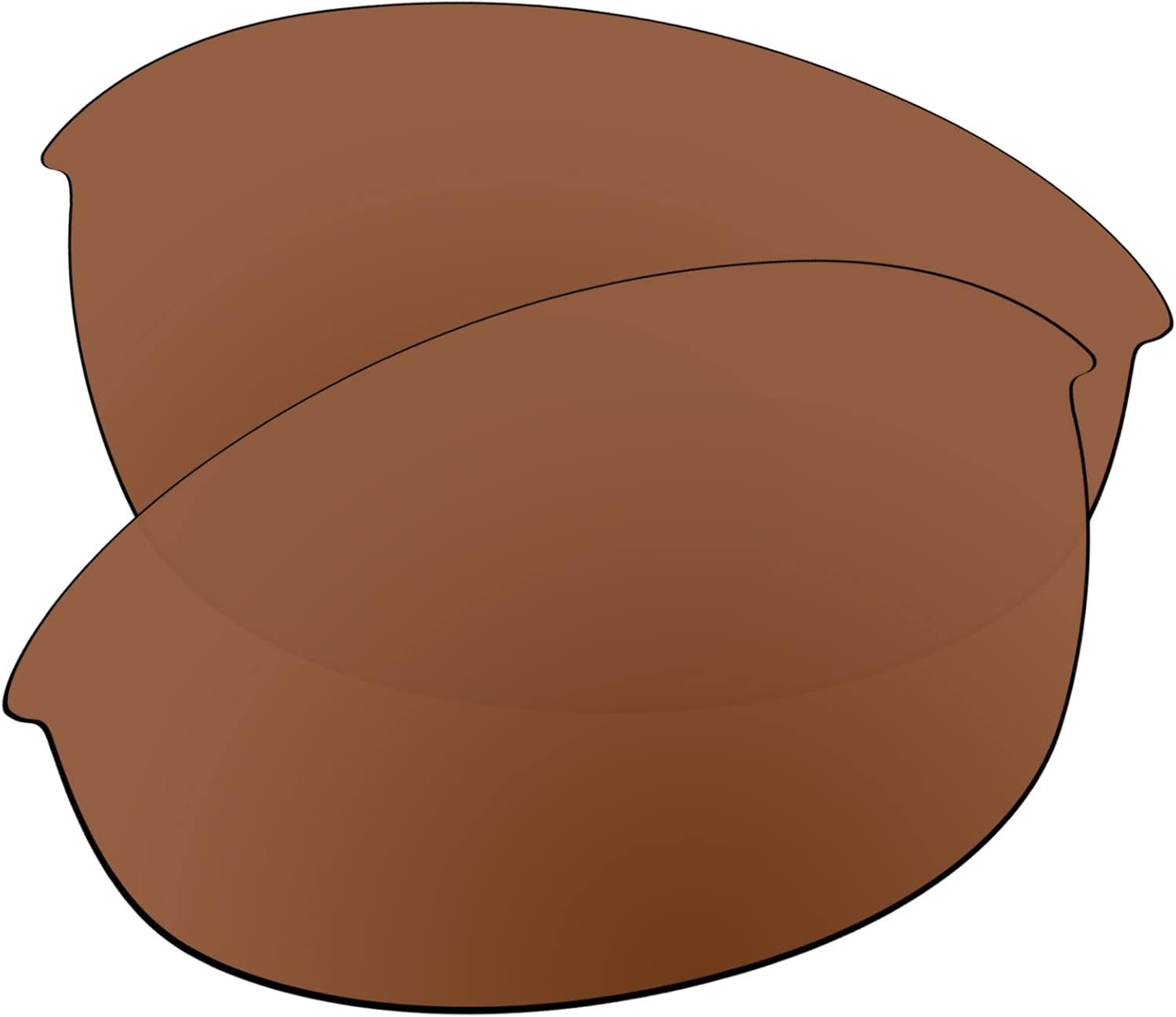 Ezreplace Lenses Replacement for Oakley Half Jacket 2.0 OO9144 Sunglasses (Polarized Lenses) - Carbon Black + Ice Blue + Fire Red image number 3