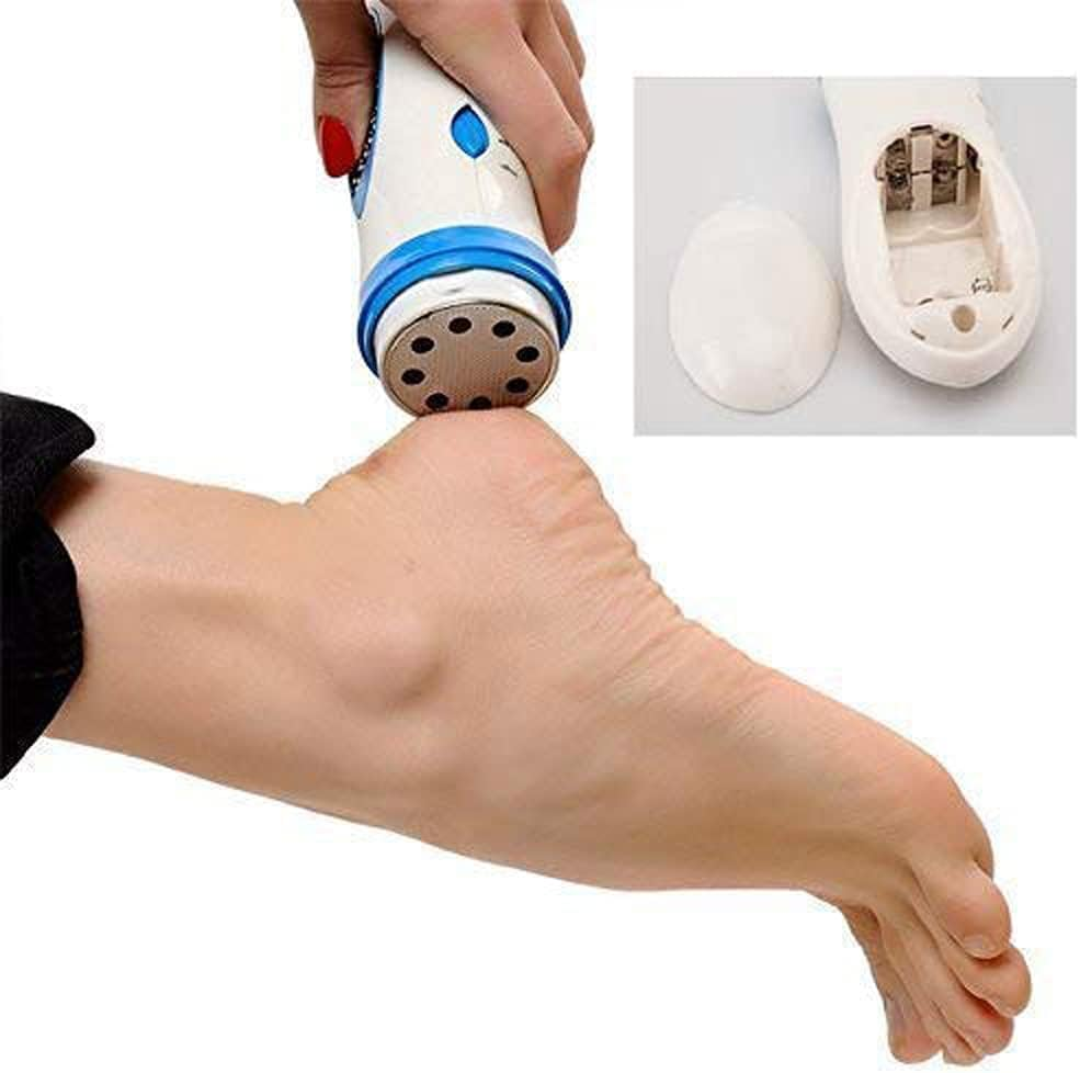 Eco Shopee P 168-300 Pedi Spin Personal Pedi Foot Care Callus Remover for Hard Cracked Skin.(White)
