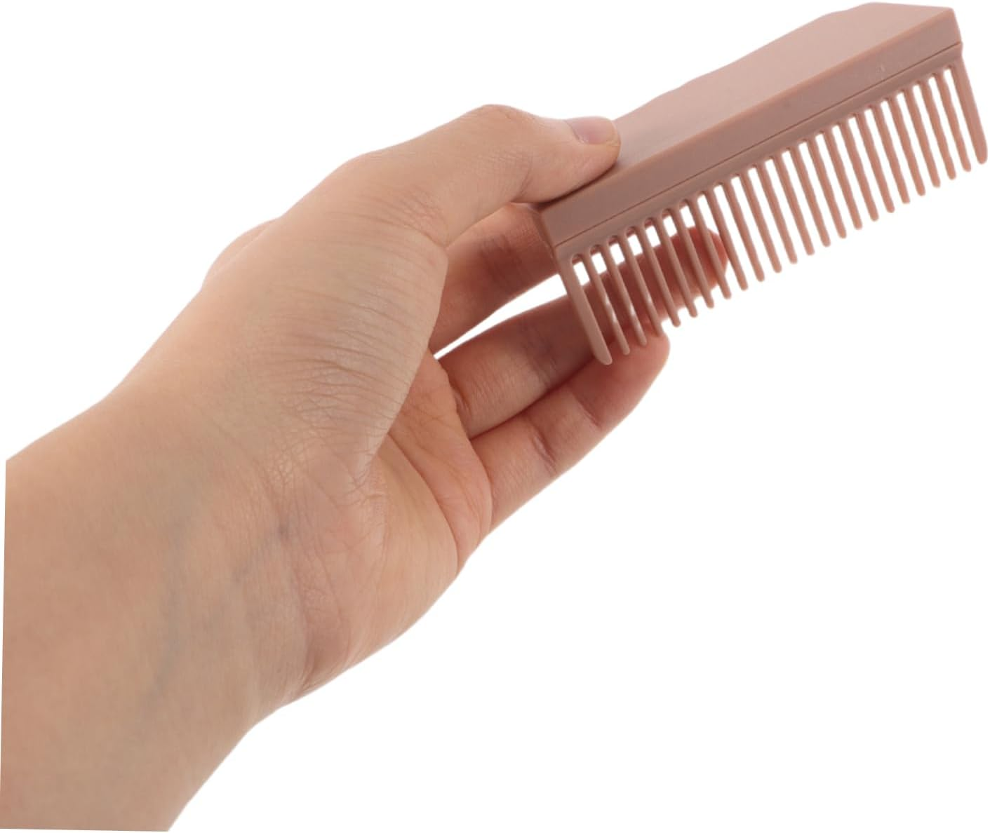 FRCOLOR 2Pcs Carbon Fiber Hot Comb Hair Straightener Attachment Removable Clip Styling Tool for Women and Men Heat Resistant Smoothing Accessory for Effortless Straightening and Texturing image number 3