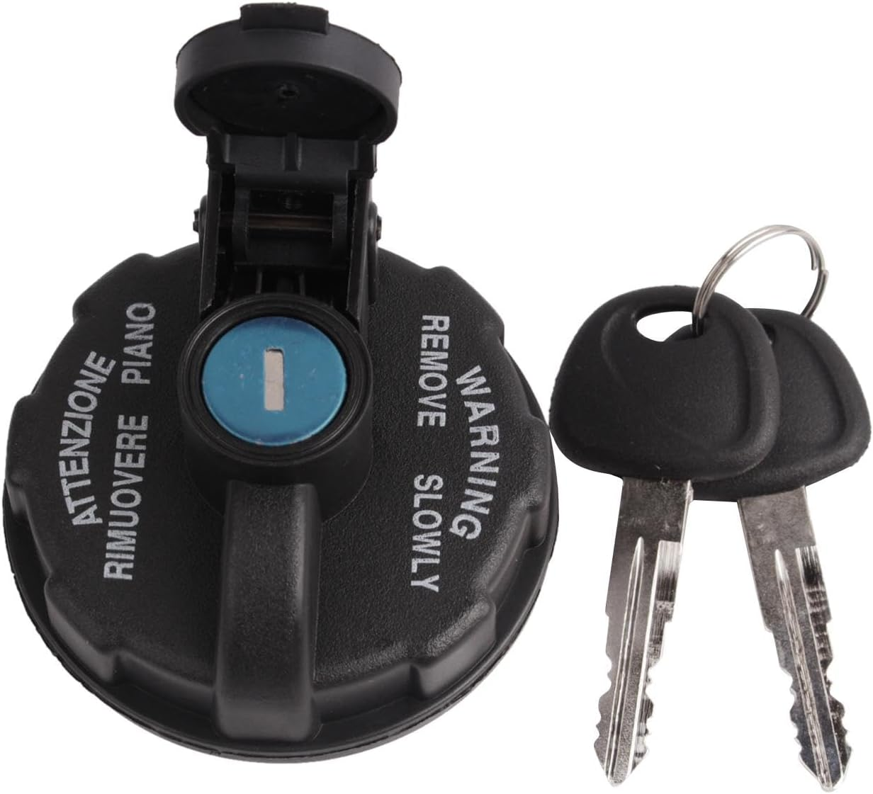 Magideal Cars Fuel Cap Locking Fuel Cap Cover Portable Heavy Duty Fuel Tank Gas Cap Locking Fuel Tank Cap for Diesel Trucks Autos