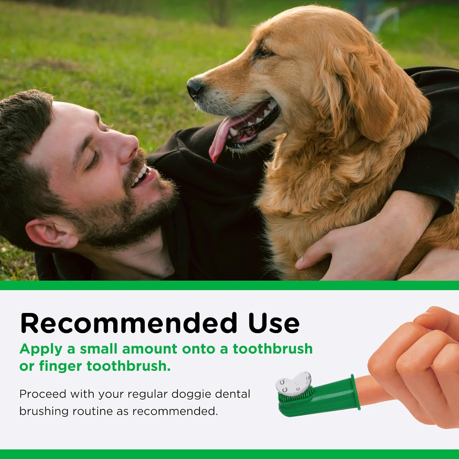 Nutri-Vet Enzymatic Dog Toothpaste, Plaque Remover for Teeth, Dog Breath Freshener, Tooth Whitening, Puppy Essentials, Made in the USA, Non-Foaming Chicken Flavor, 2.5 Oz