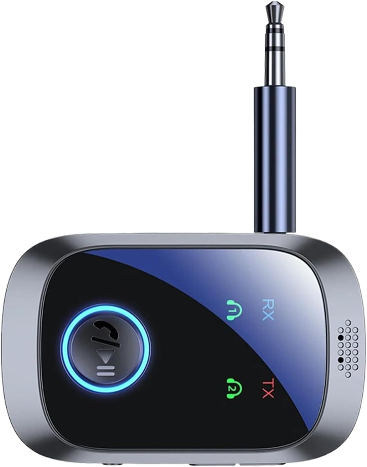 Wireless Transmitter Receiver,Audio Aux Receiver | Double Stream Multipoint 2 in 1 R Wireless Transmitter Receiver,Aud Hifi LCD Screen for Music Game Consoles Tvs Speakers Cell Phones Pc Car Home Gym image number 2