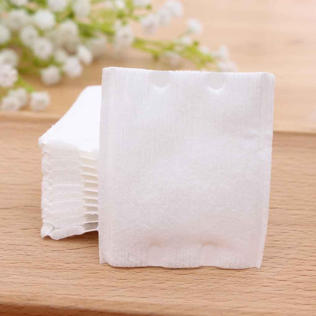 50 Pcs Double-Sided Pressed Cotton Pads Makeup Nail Polish Remover Wipes Hydropathic Compress Cotton Facial Puff image number 5