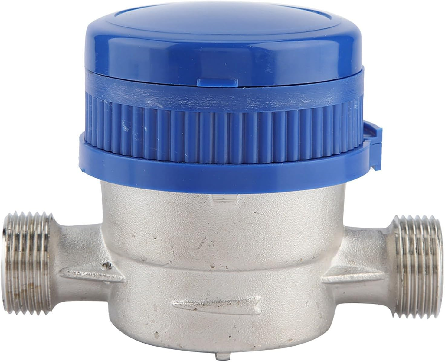 Mechanical Water Meter for Water Meter, Watermeter Garden and Home Usage 15Mm Copper Cold Water with Arbitrary Rotation Function and 6 Accessory image number 2