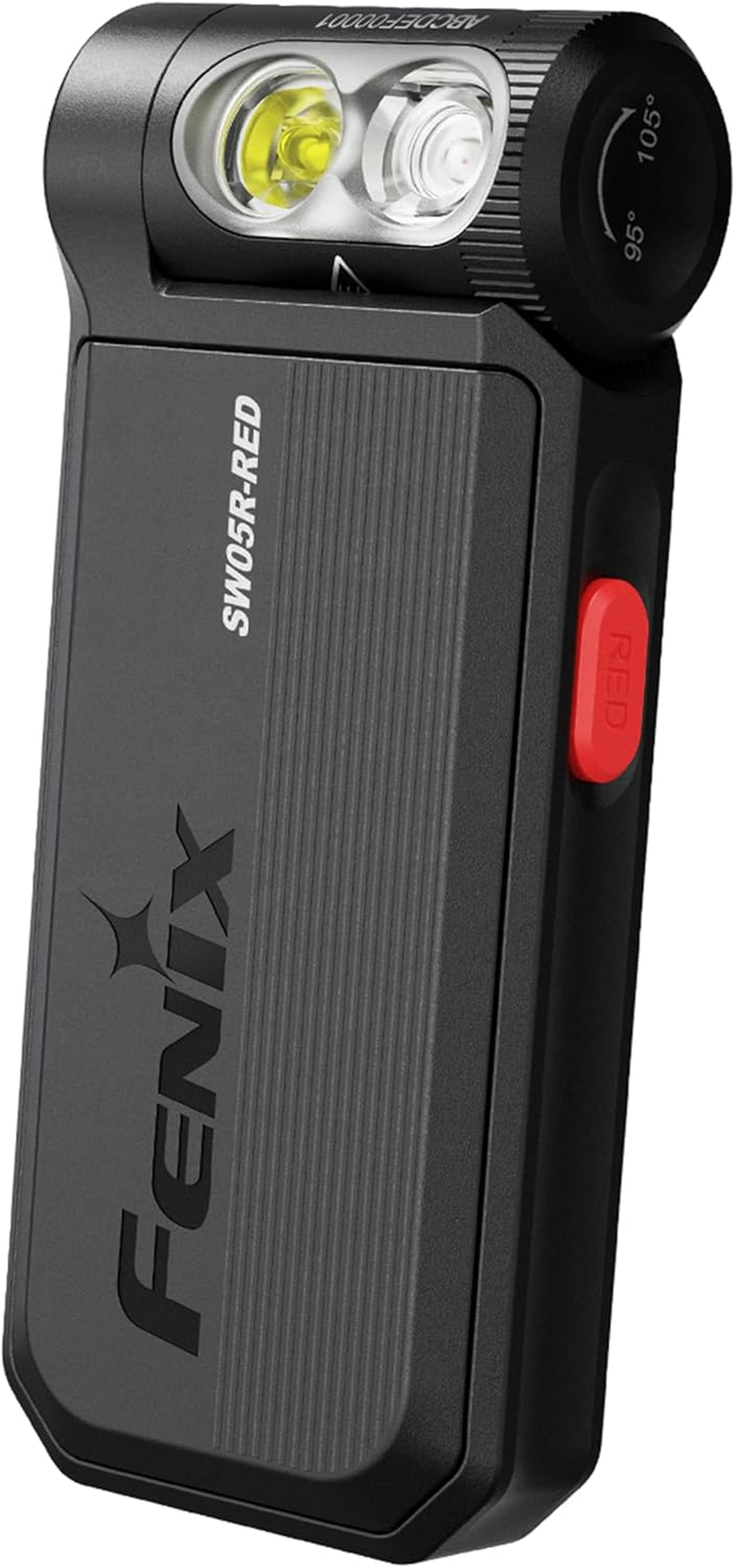 Fenix SW05R Rechargeable Inspection Torch - Aluminum LED Light - 150 Lumens & 39M Beam - Waterproof & 49 Hrs Working - 200&deg; Rotating Head - Security Torch for Camping & Outdoor Adventures Spruce Green image number 3