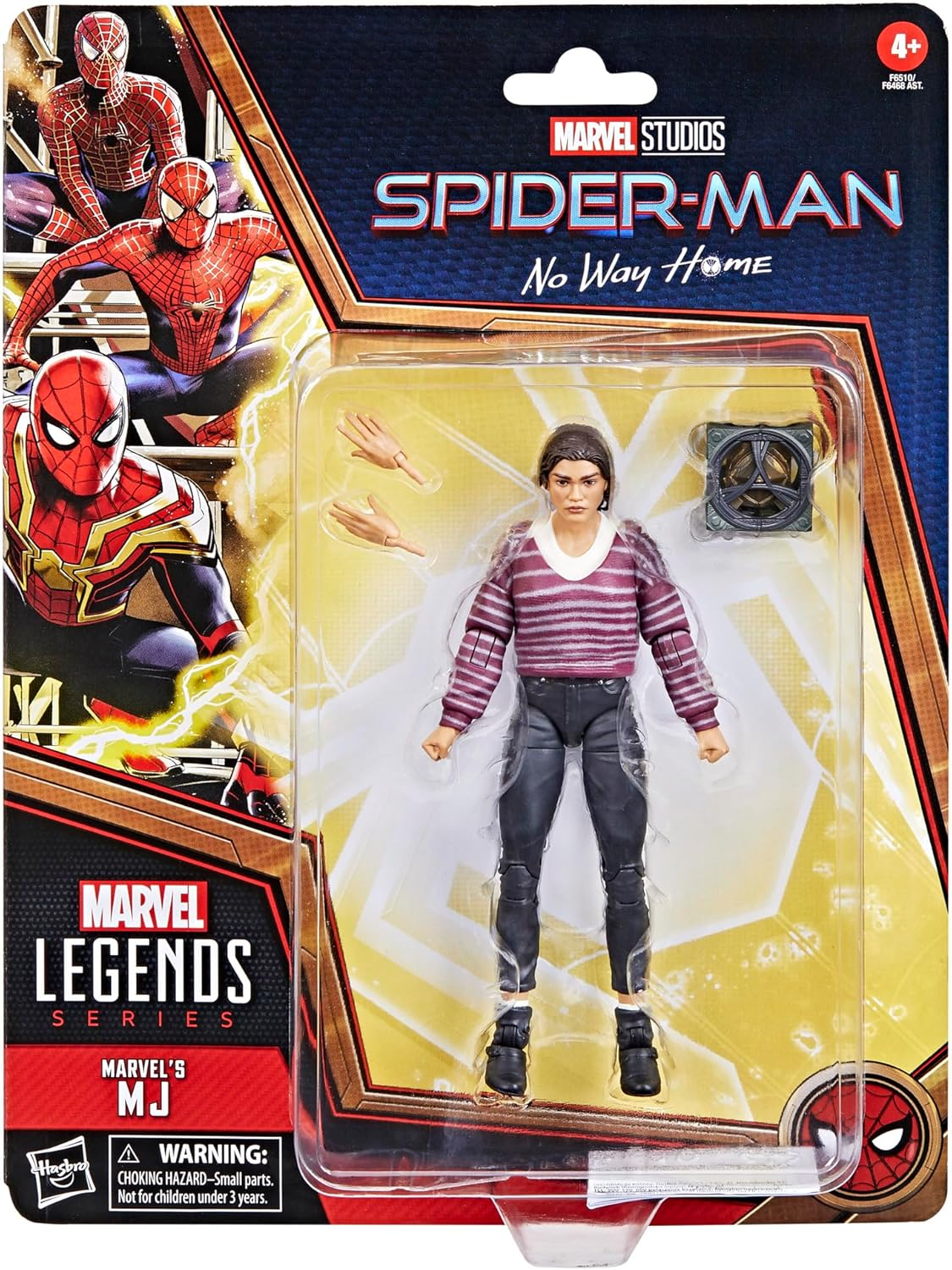 SPIDER-MAN Hasbro Marvel Legends Series Marvel&rsquo;S MJ, Spider-Man: No Way Home Collectible 6 Inch Action Figures, Ages 4 and Up image number 5