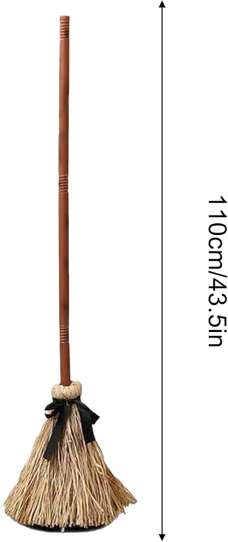 Floating Witch'S Broom, Animated Witches Moving Broomsticks Scary Decorations, Spooky Sounds Dancing Broom for Indoor Party Homefloor Decor Masquerade Decoration image number 4