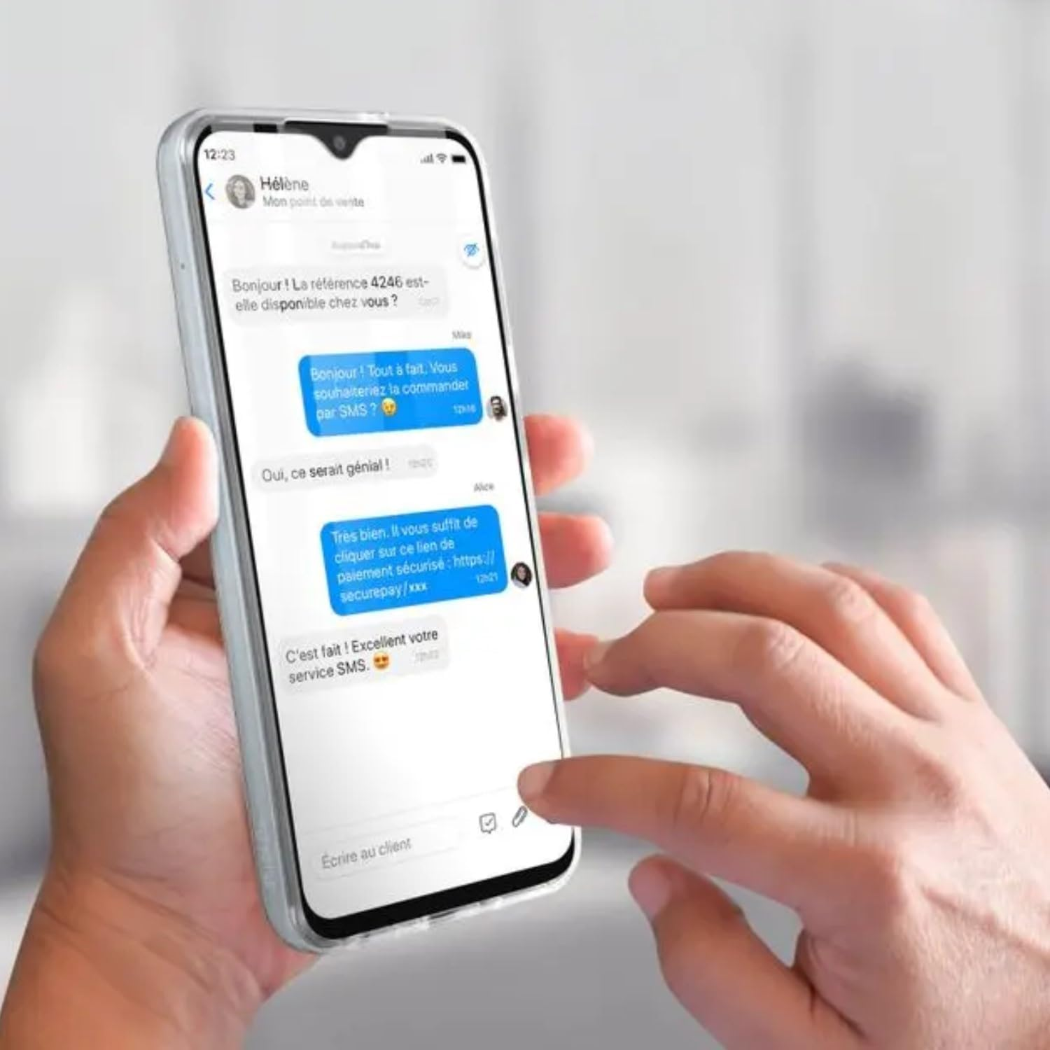 Ancile Case for Samsung Galaxy A13 5G 360 Clear image number 5