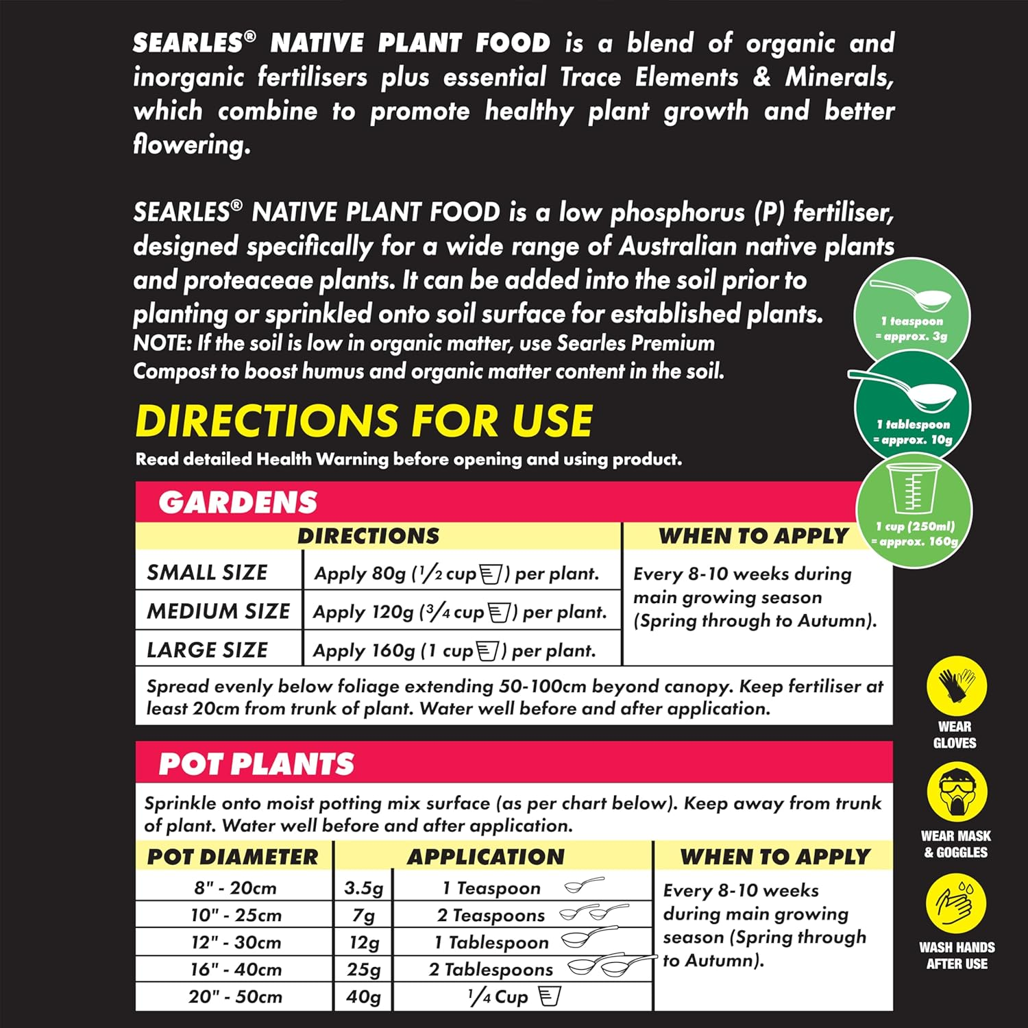 Native Plant Food 2.5Kg image number 1