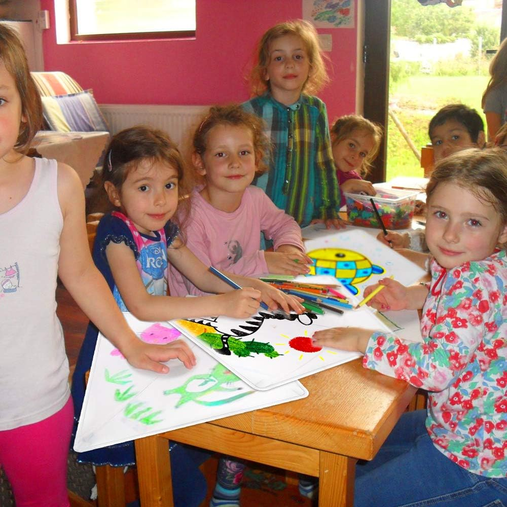 Mint'S Colorful Life DIY Kites for Kids Kite Making Kit Bulk, Decorating Coloring Kite Party Pack,White Diamond Kite Kits (6 Pack) image number 5