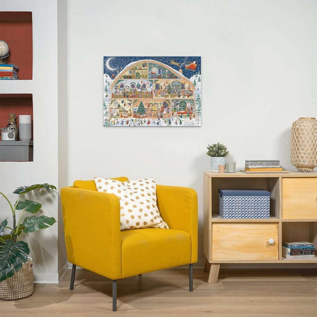 Ravensburger - Santa'S Workshop Puzzle 1000P image number 3