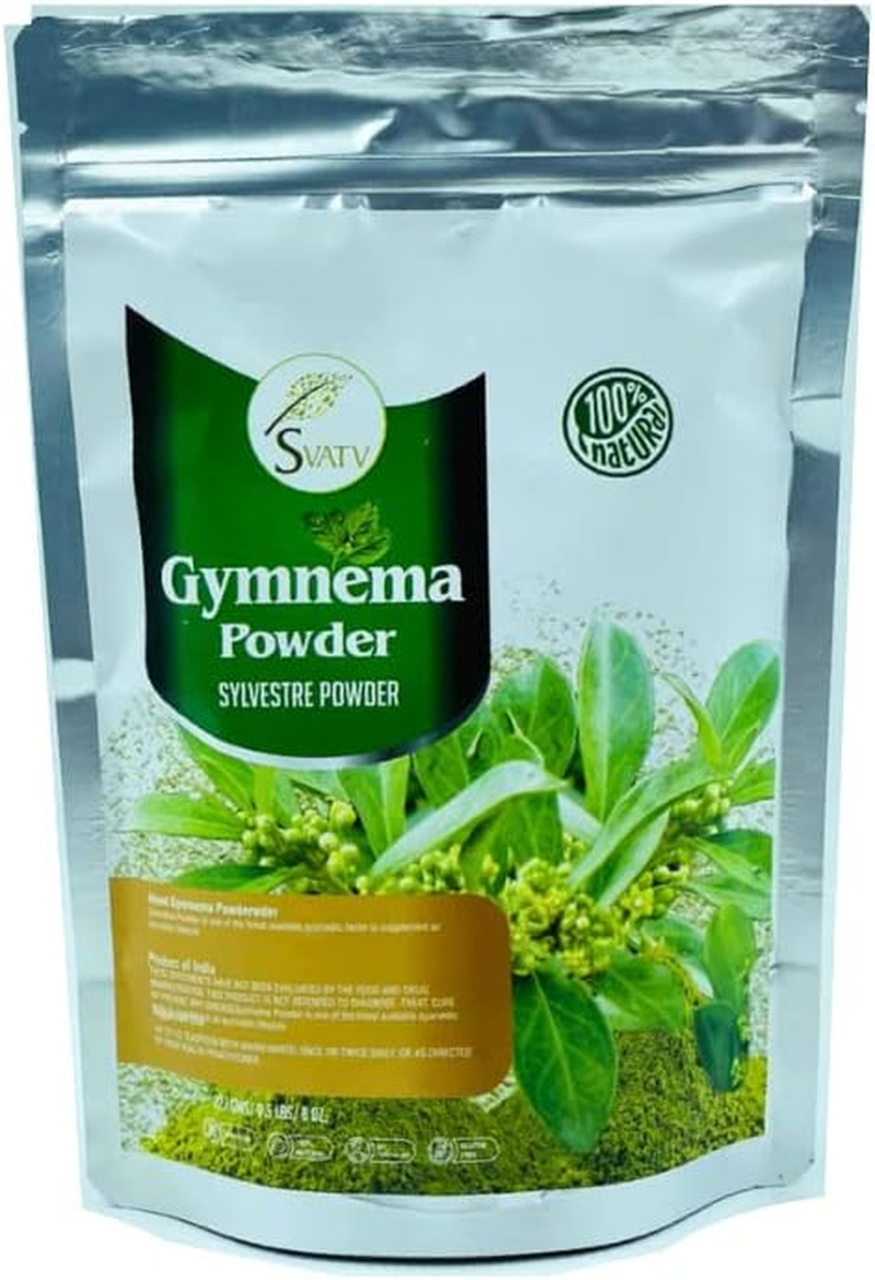 SVATV Gymnema Powder | Gymnema Sylvestre | Gurmar Powder | Meshashringi Powder | 227G, Half Pound image number 4