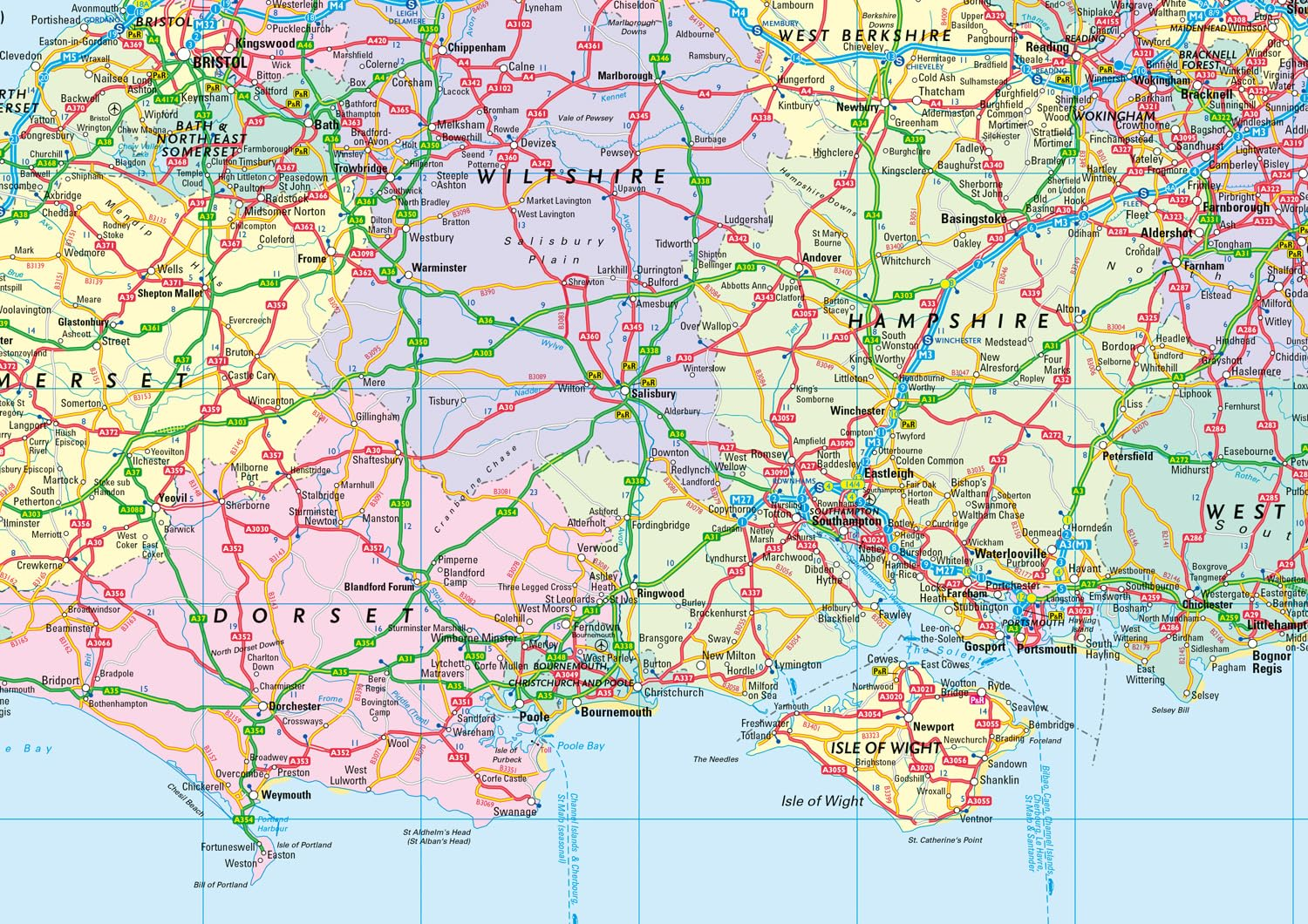 2026 Collins Road Map of Britain: Clear and Detailed Folded Map of Scotland image number 5