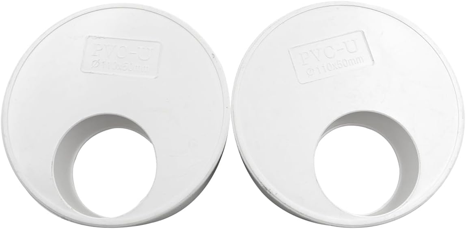 Namvo 2 Piece Soluble Sewer Pipe Reducer 110Mm to 50Mm Push Fit Soluble Welded Connector Drain Pipe Fitting Reducer Connector for Sewer Pipe image number 3