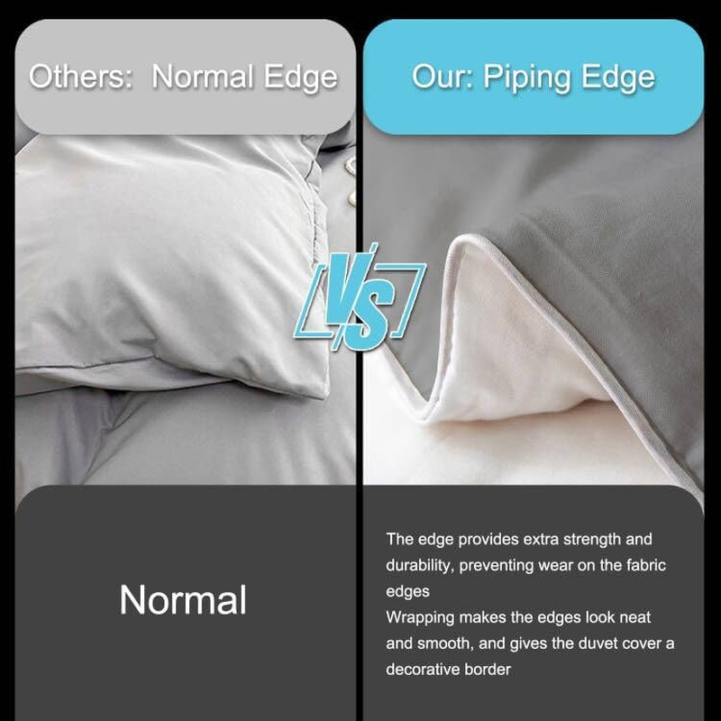 Erosebridal Basketball Twin Comforter Cover for Boys, Sports Games Themed 100% Organic Cotton Bedding Set, Gifts and Decor Duvet Cover, Orange Black Bed Cover image number 3