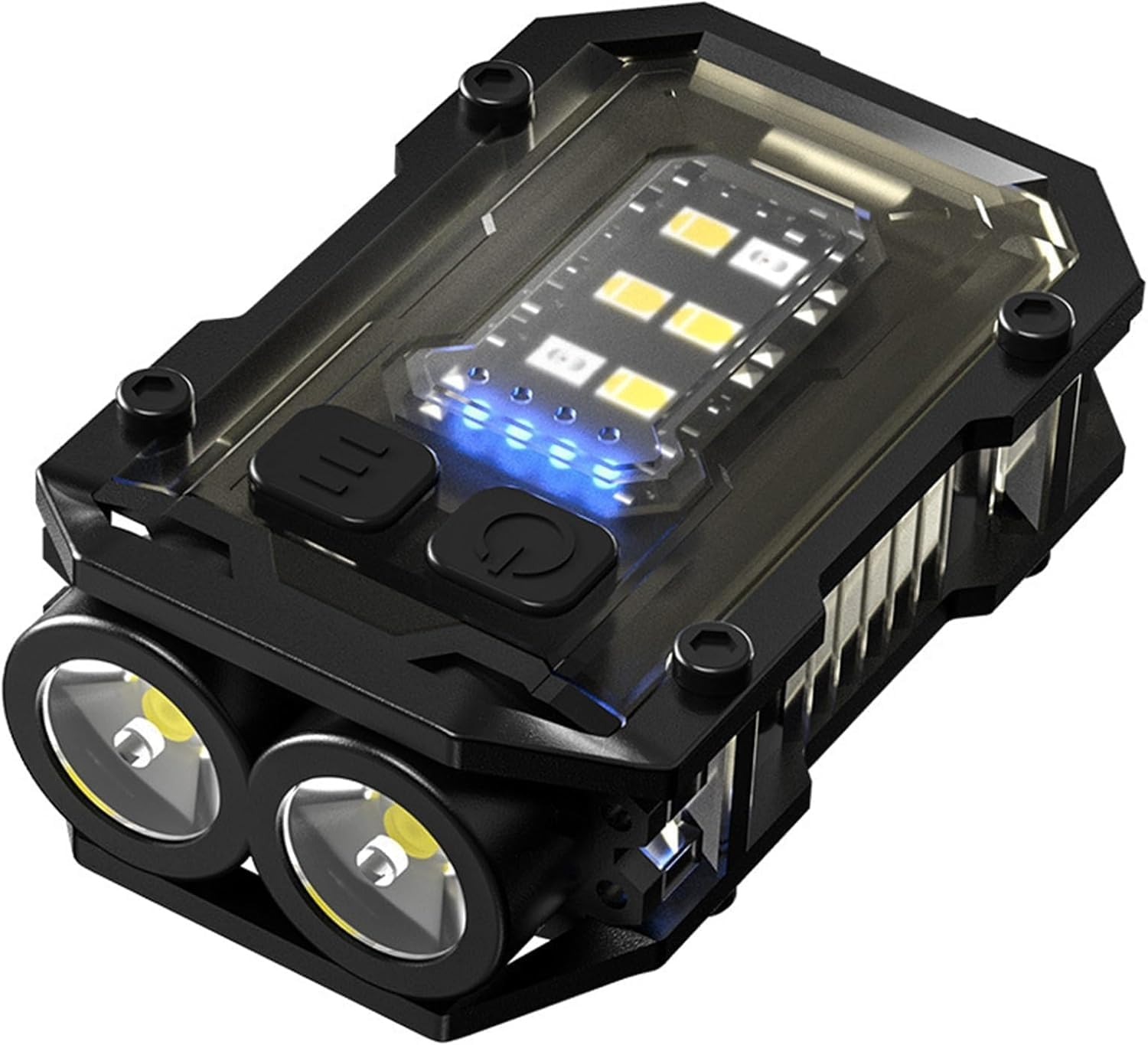 Flashlight, USB Rechargeable Lightweight, LED Keychain Flashlight, Portable Super Bright Light, Water Resistant, Lightweight and Durable, for Emergencies, Camping, Hiking, and Daily Use image number 2