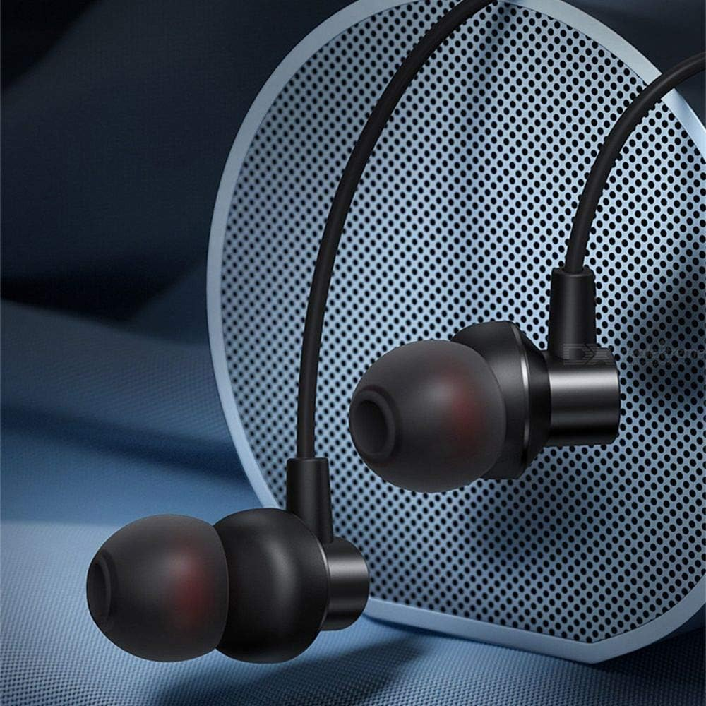 Remax RM-560 Type-C Metal Wired Earphone, Black