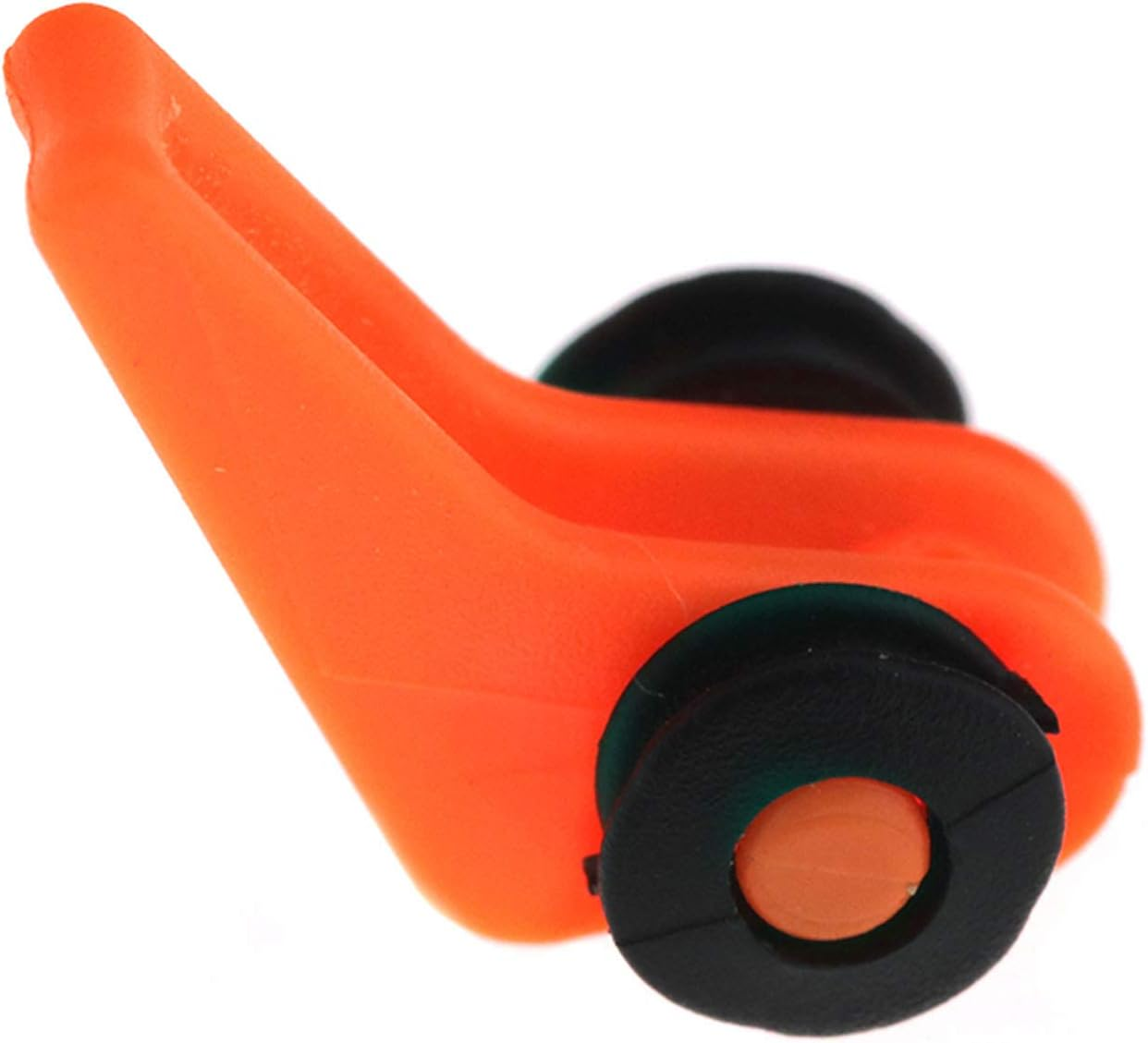 SING F LTD 10X Hooks for Fishing Rod Plastic Hook Keeper Fish Rods Tackle Accessory, Orange image number 3