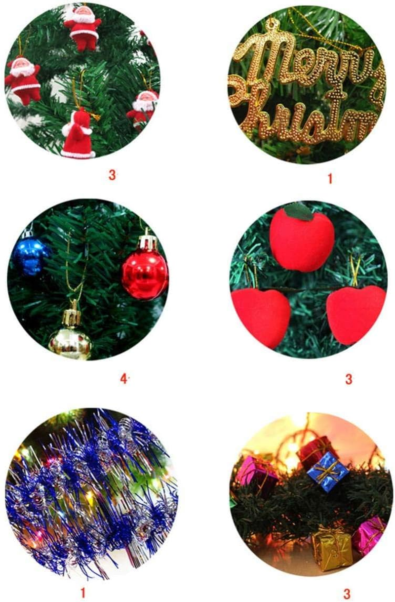 Artificial Christmas Tree DIY Desktop Ornament for Home Party Christmas Decorations Greenery image number 1