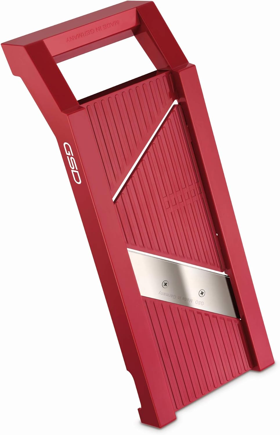 GSD Haushaltsger&auml;te 30011 G S D Universal 30 011 Vegetable Slicer Stainless Steel Red image number 3