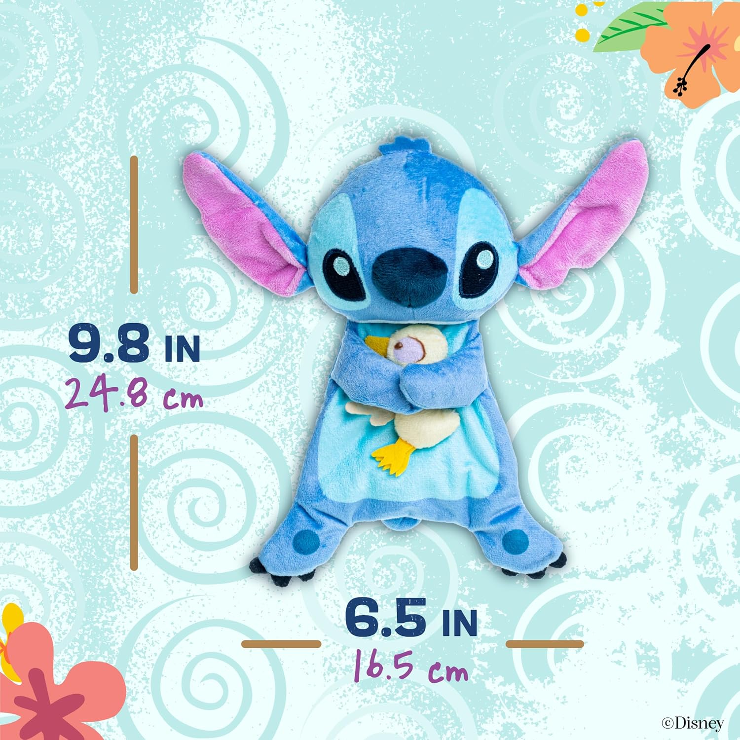 Disney Baby Comforter Stitch Snuggle Blanket image number 5