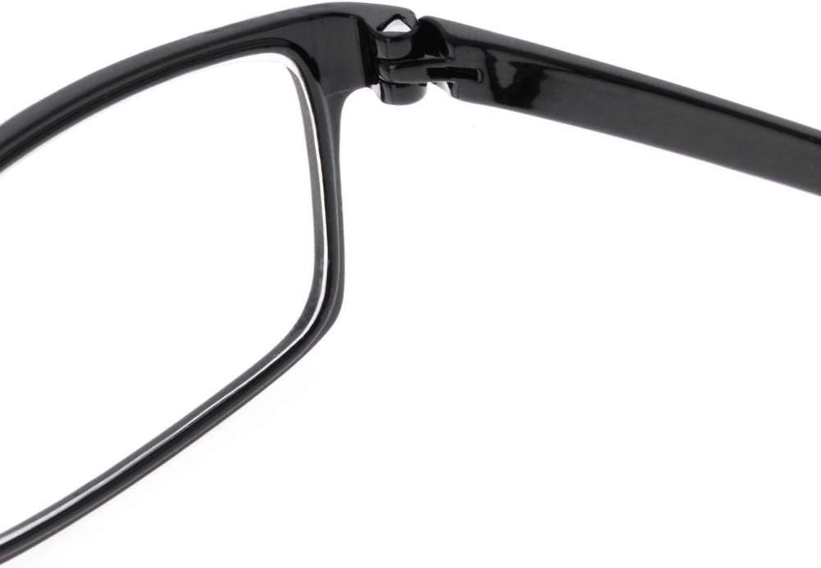 HUIHUIKK 1PRS Nearsighted Short-Sighted Lightweight Glasses **These Are Not Reading Glasses**, Black image number 2