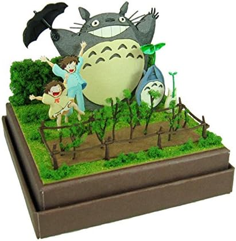 Sankei MP07-49 Studio Ghibli Mini My Neighbor Totoro Dondo Kodo Odori Non-Scale Paper Craft image number 2