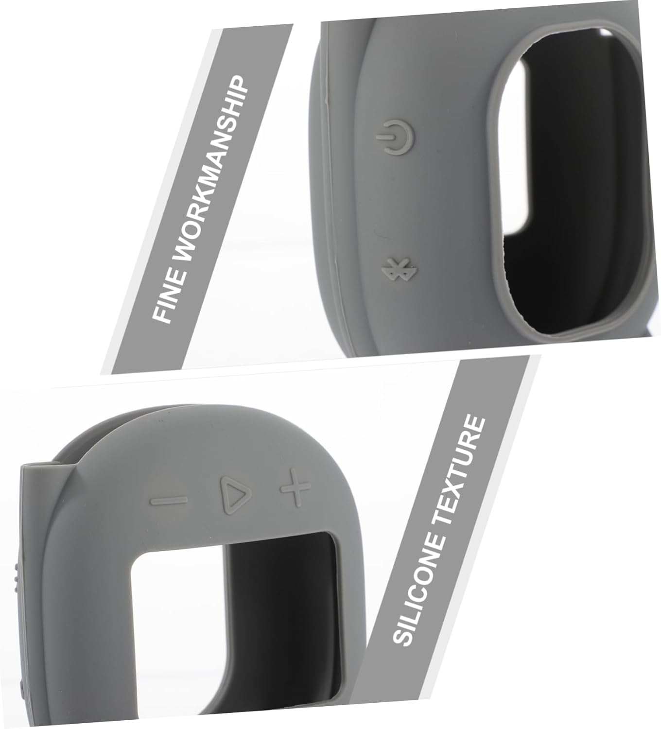 Uonlytech Practical Wireless Speaker Cover Clip Cover Storage Bag Sturdy Protection image number 5