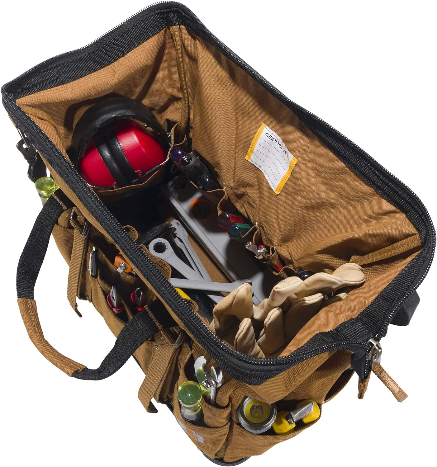 Carhartt Legacy Tool Bag 18-Inch W/Molded Base, Carhartt Brown image number 6