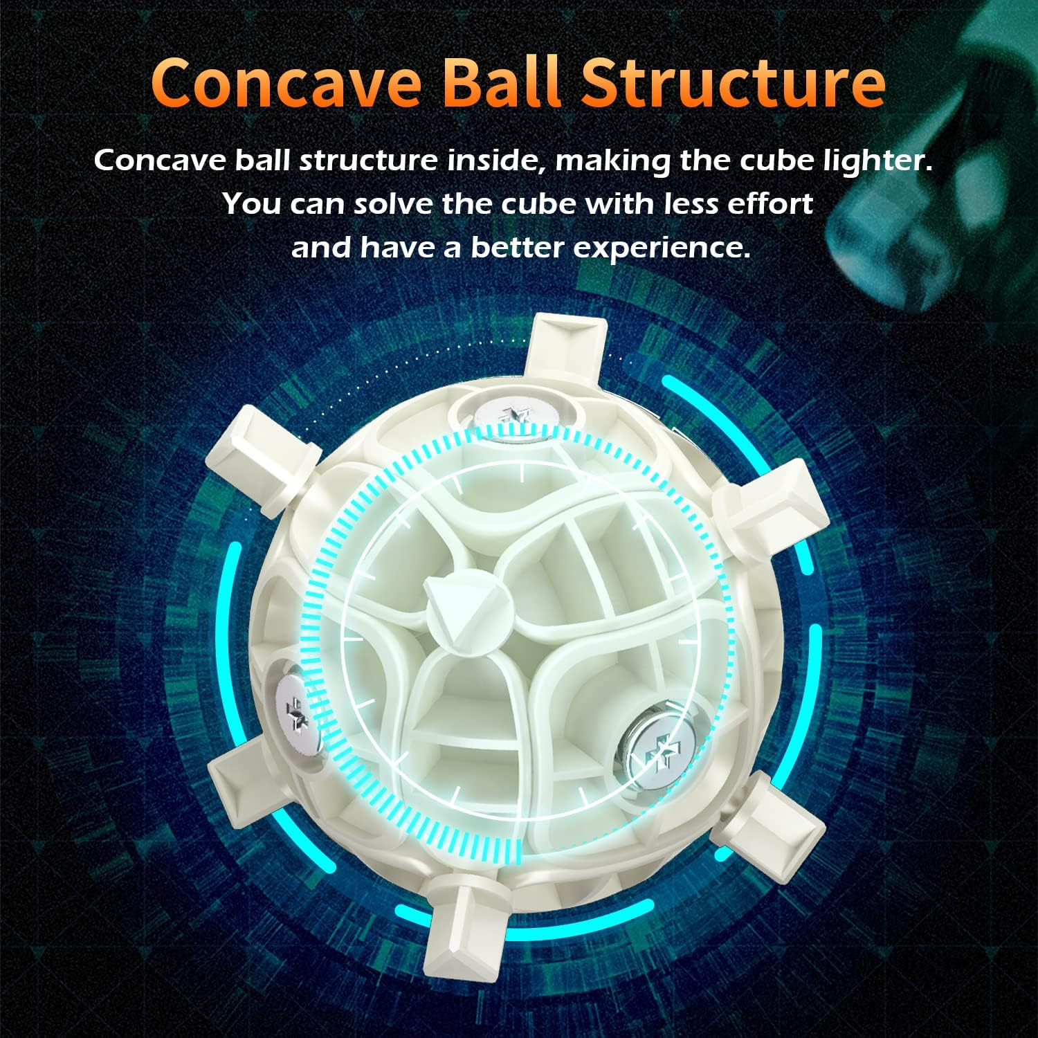 Cubershop Moyu RS2M 2022 Evolution 2X2 Magnetic Speed Cube, Professional Upgraded Version of 2020 Model, Evo Pro Version image number 2