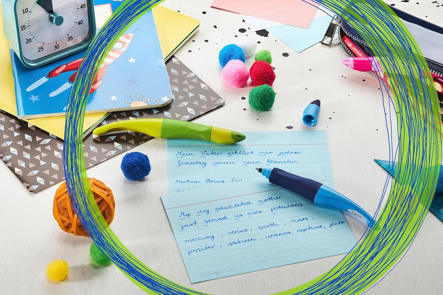 STABILO Easyoriginal Start F&uuml;r Rechtsh&auml;nder Hell-/Dunkelpink image number 2