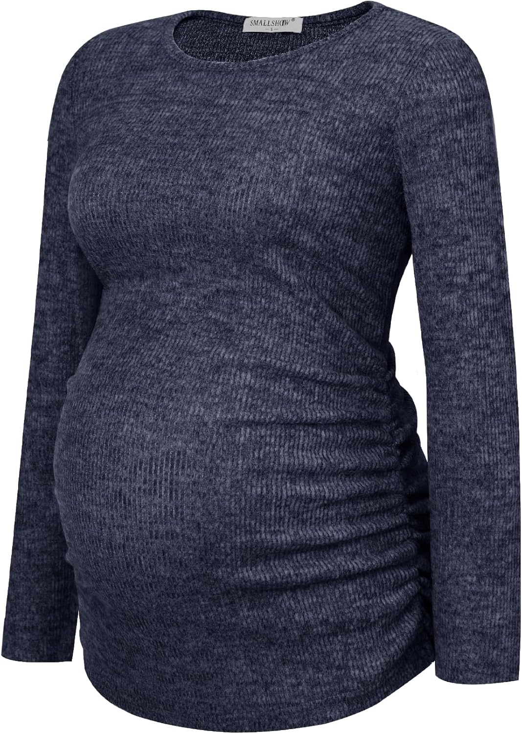 Smallshow Women'S Maternity Sweater Shirt Long Sleeve Pregnancy Top Clothes